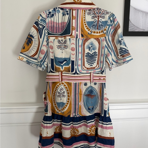 FARM Rio Multicolor Graphic Shirt Dress - Picture 3 of 5